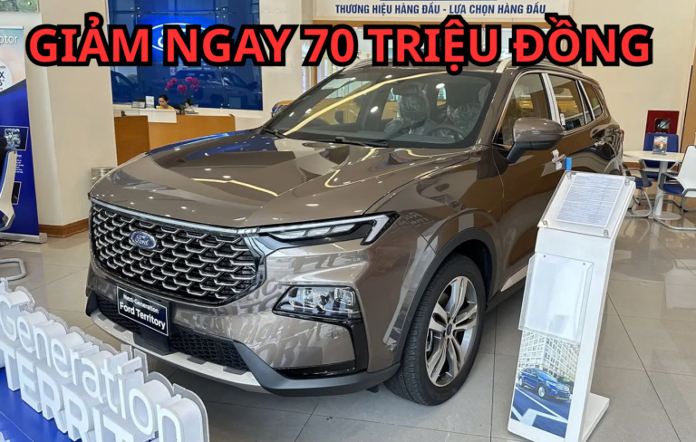 GIẢM NGAY 70 TRIỆU ĐỒNG
